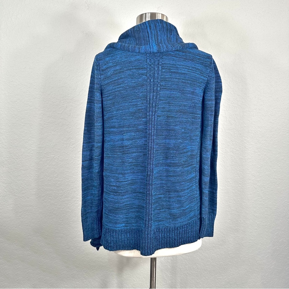 Aritzia Wilfred Flaubert Blue Silk Cashmere Open Cardigan - Picture 4 of 11